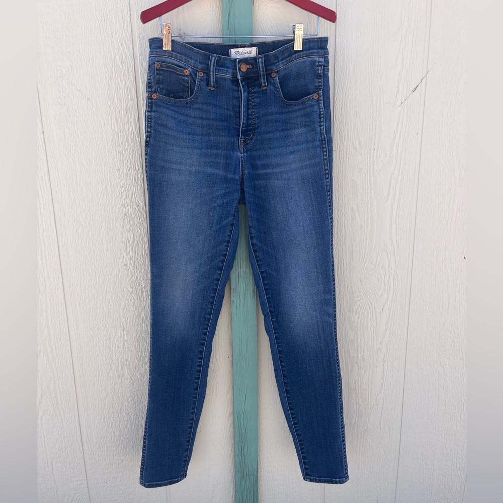 Madewell 10" High-Rise Skinny Jeans 28T 28 Tall